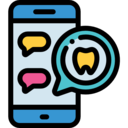 ui,interface,healthcare and medical,smartphone,communications,chat,cellphone,appointment,dentist,dental,message,molar,medical appointment,days